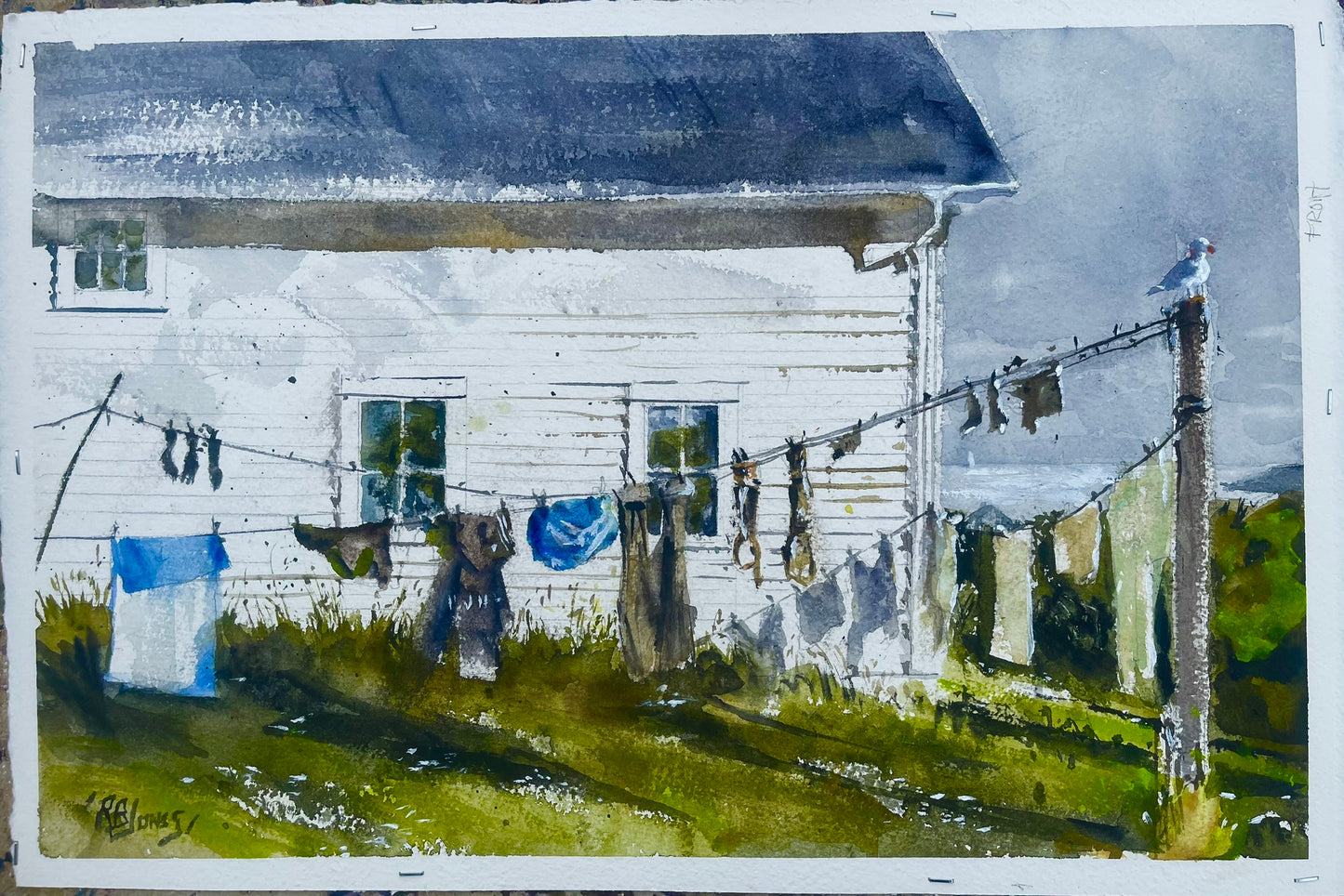 New! A 2025 Calendar of Paintings 5" x 8" by Richard Burke Jones