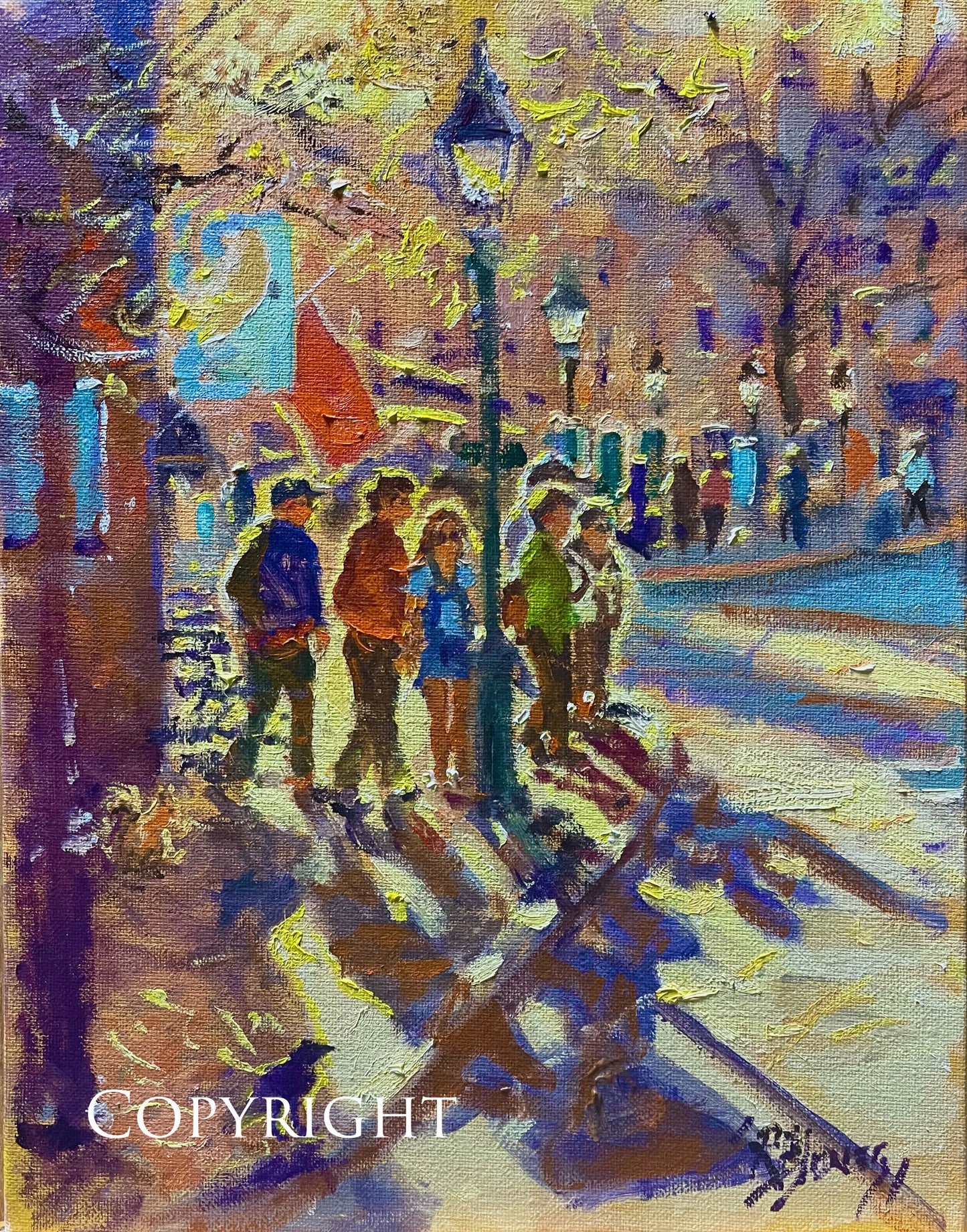 New! A 2025 Calendar of Paintings 5" x 8" by Richard Burke Jones