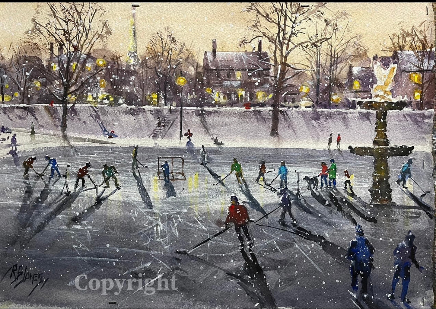 New! A 2025 Calendar of 11" x 14" Art by Richard Burke Jones