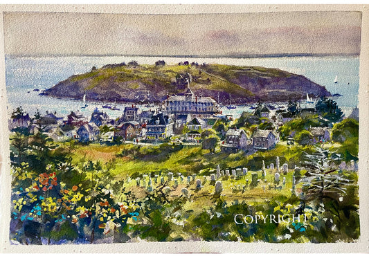 "View from Lighthouse Hill"   Giclee Print