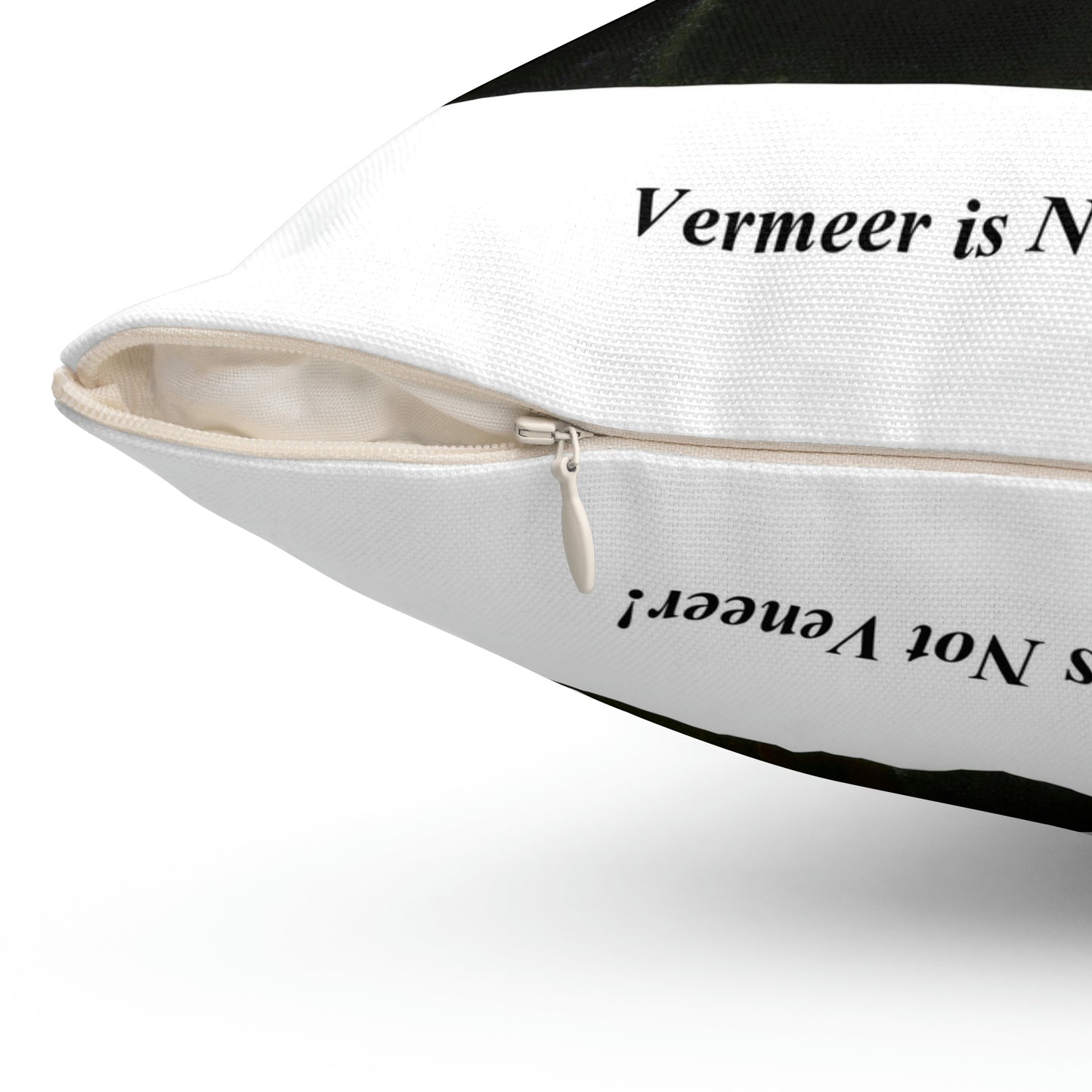 Vermeer Spun Polyester Square Pillow