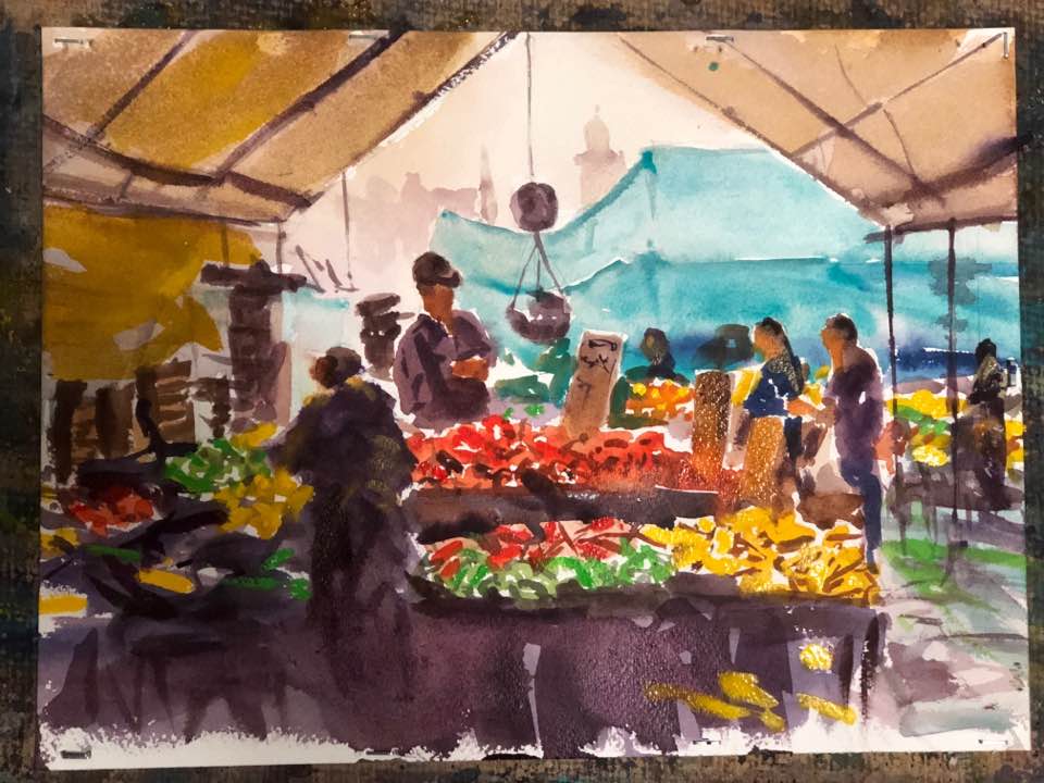 New! Boston Calendar showing the Paintings of Richard Burke Jones