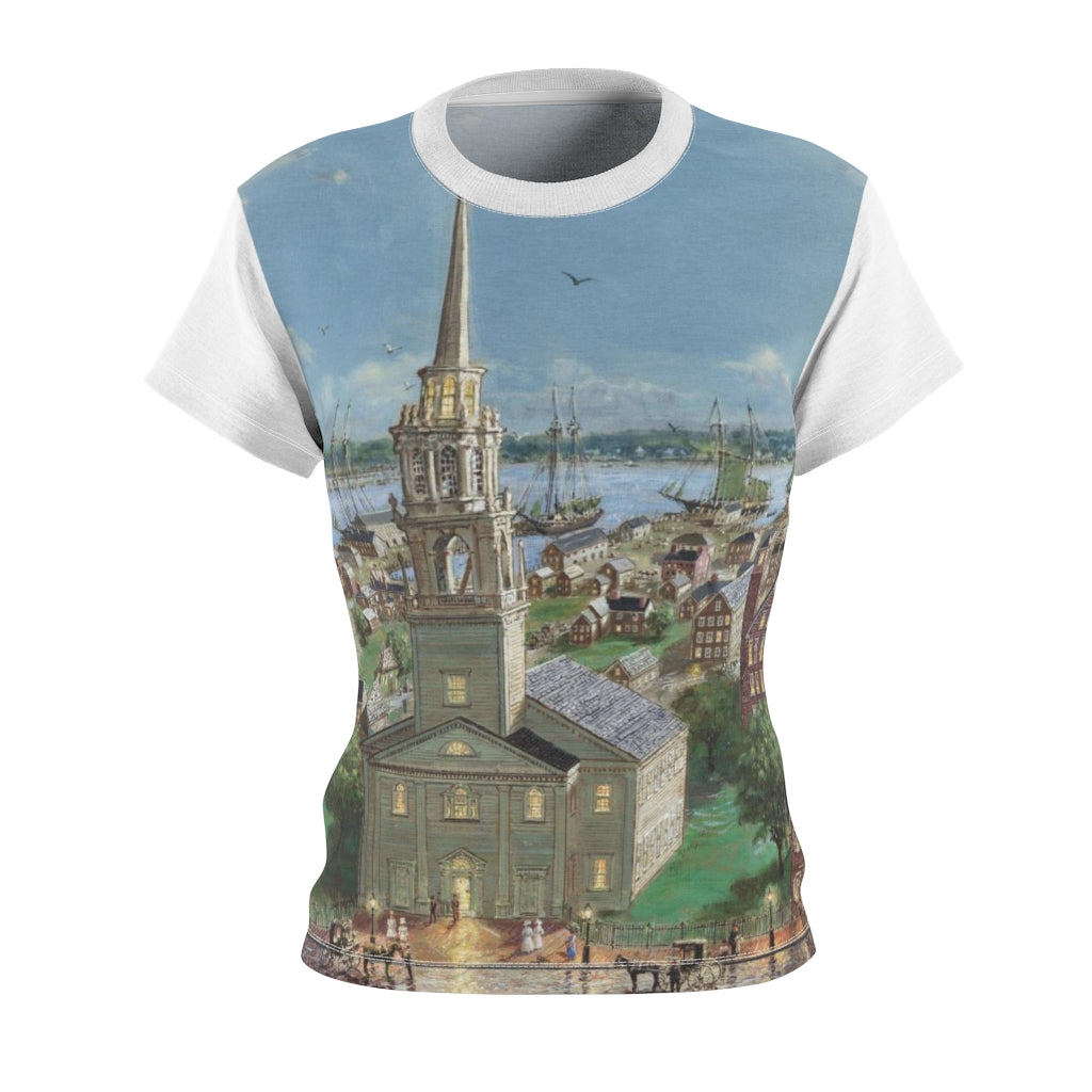 A Women's Cut & Sew Tee designed by Richard Burke Jones