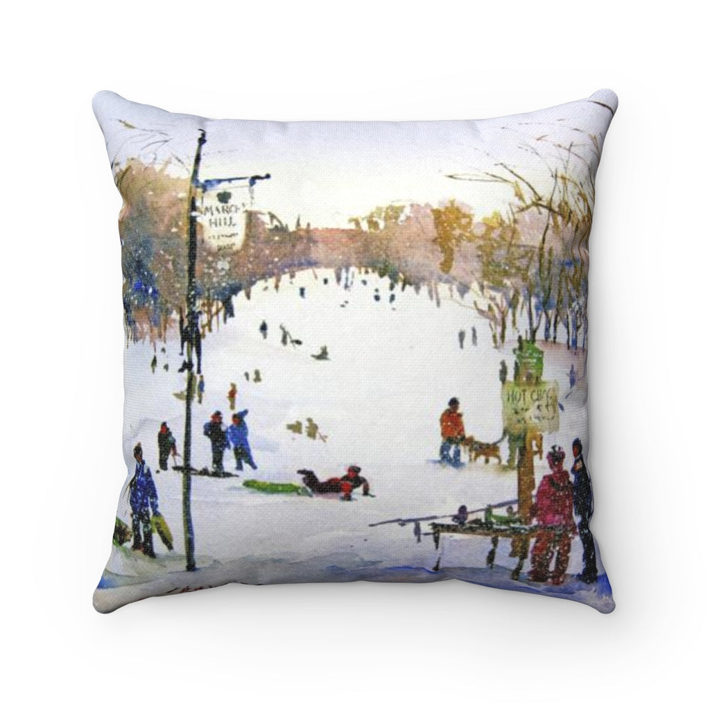 March's Hill Winter Fun, Newburyport, Pillow Case Express Delivery