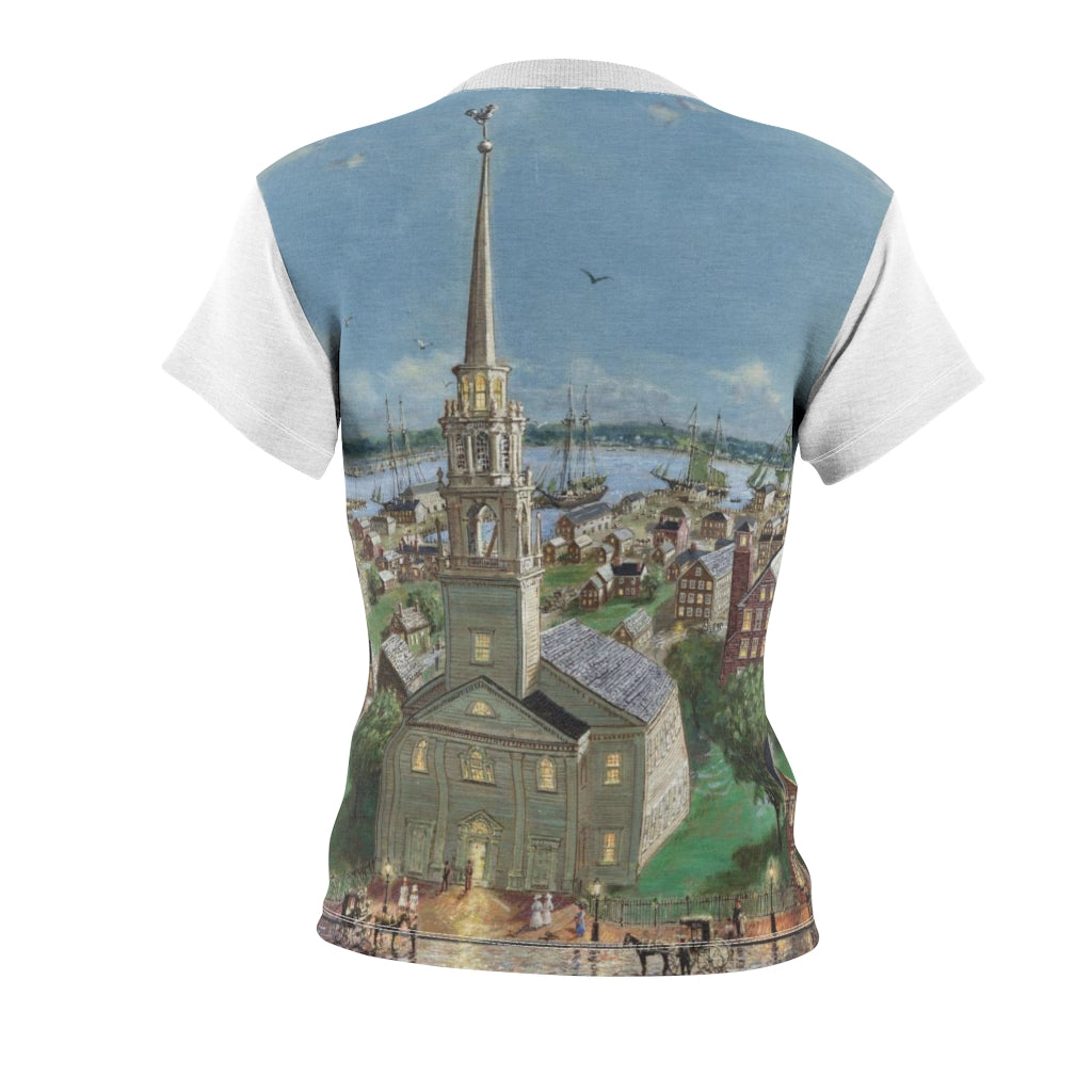 A Women's Cut & Sew Tee designed by Richard Burke Jones