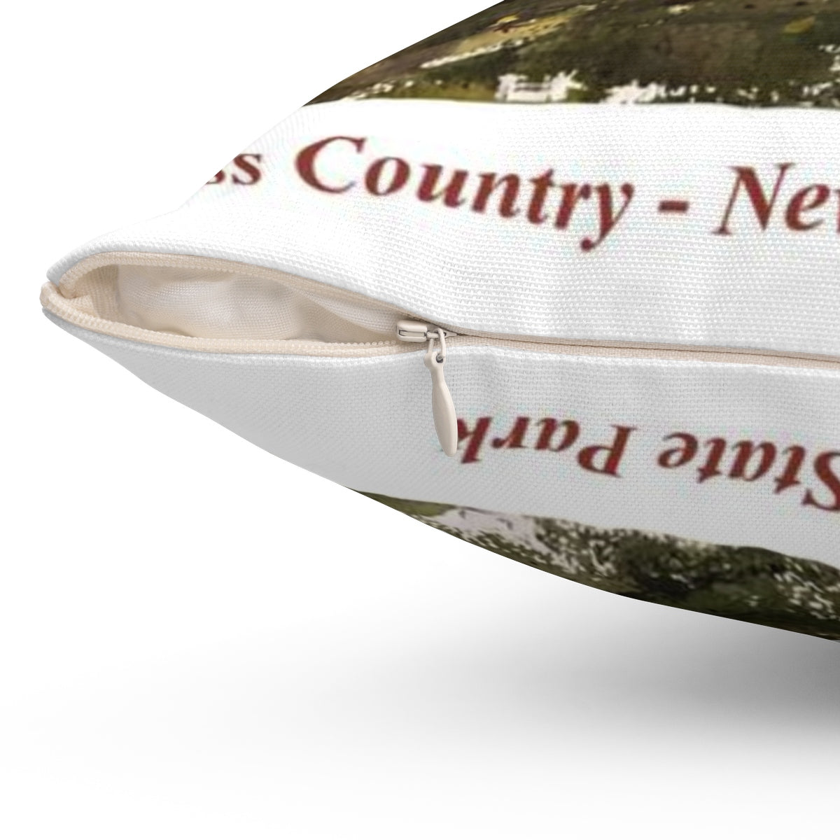 Newburyport Cross Country at Maudslay State Park - Spun Polyester Square Pillow