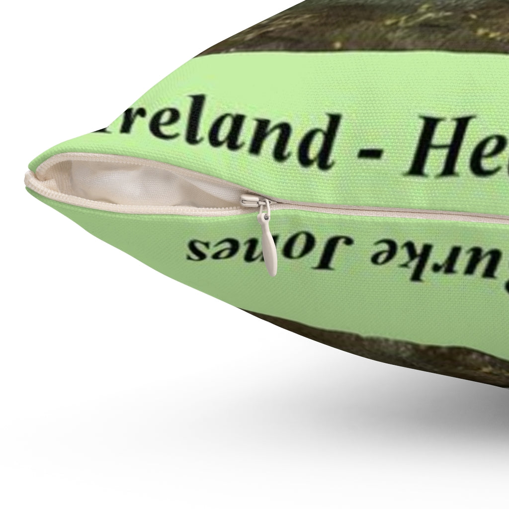 Heading Home in Ireland Square Pillow