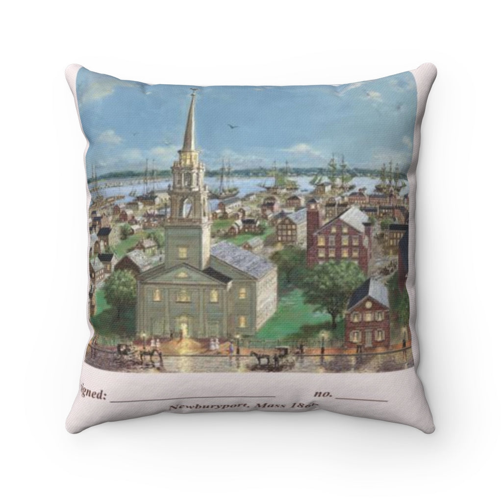 Pleasant St Pillow Case Signed & No. by Richard Burke Jones