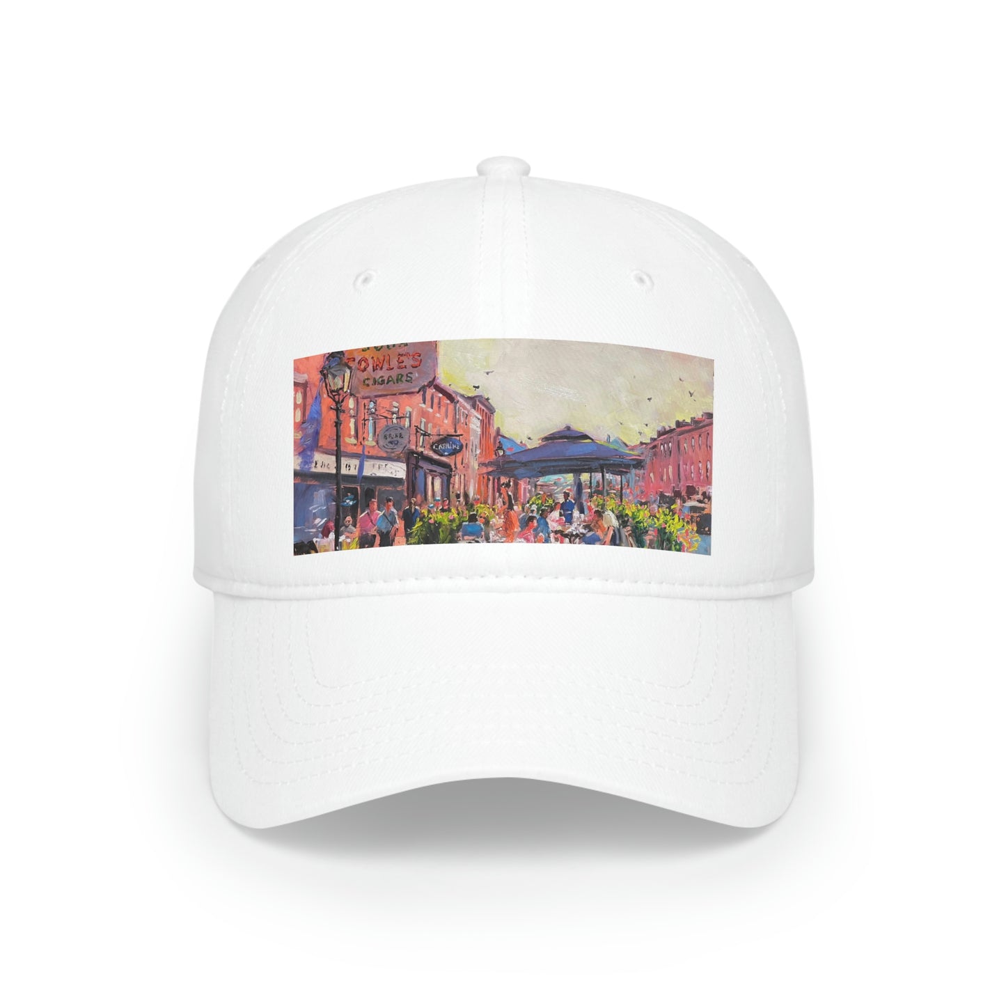 Fowles and Cafe's on State St. Newburyport - Low Profile Baseball Cap