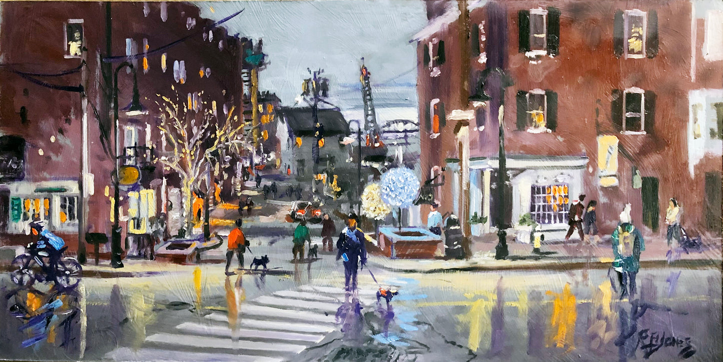 New! 2022 Calendar of the Portsmouth NH Paintings by Richard Burke Jones