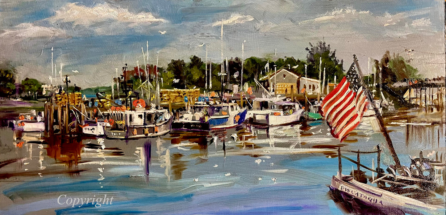 New! 2022 Calendar of the Portsmouth NH Paintings by Richard Burke Jones