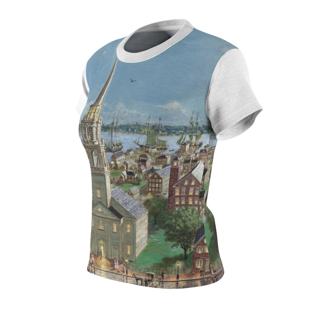 A Women's Cut & Sew Tee designed by Richard Burke Jones