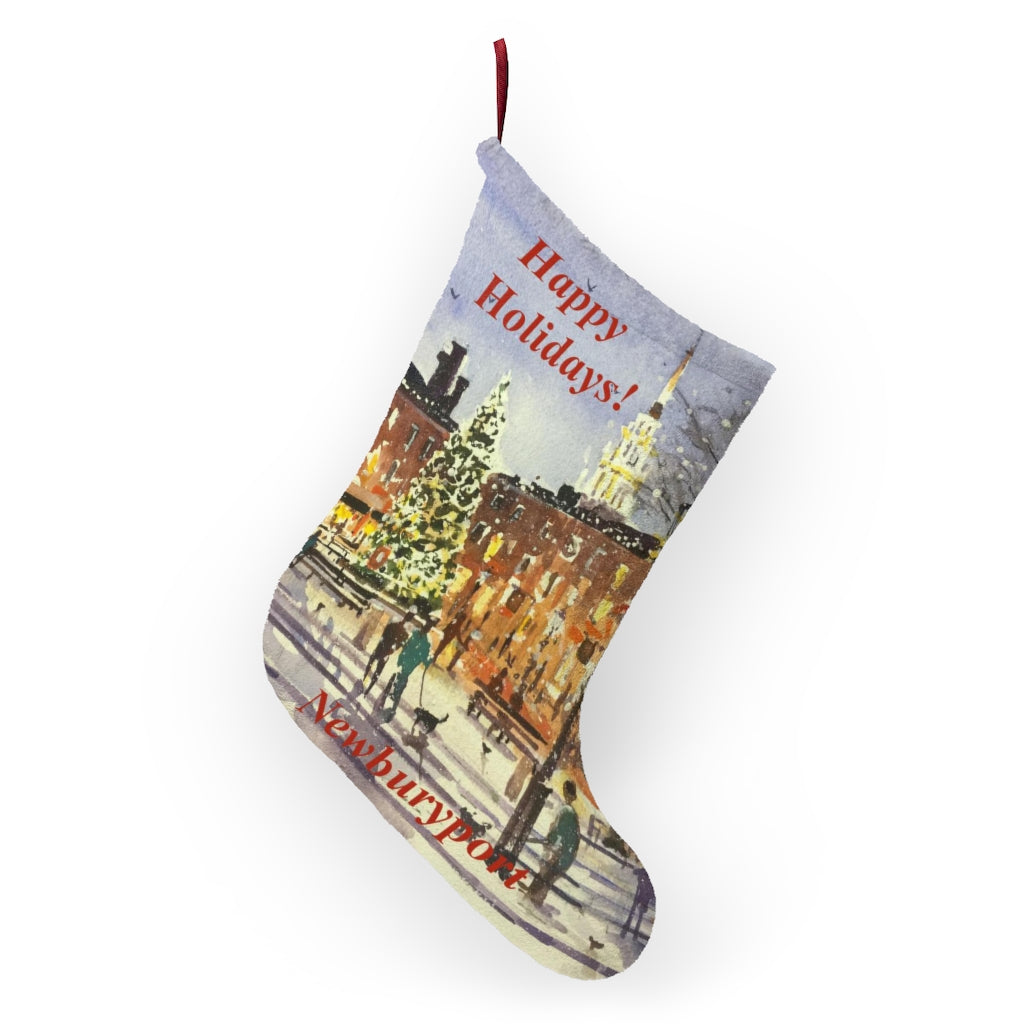 Newburyport During the Holidays Christmas Stockings
