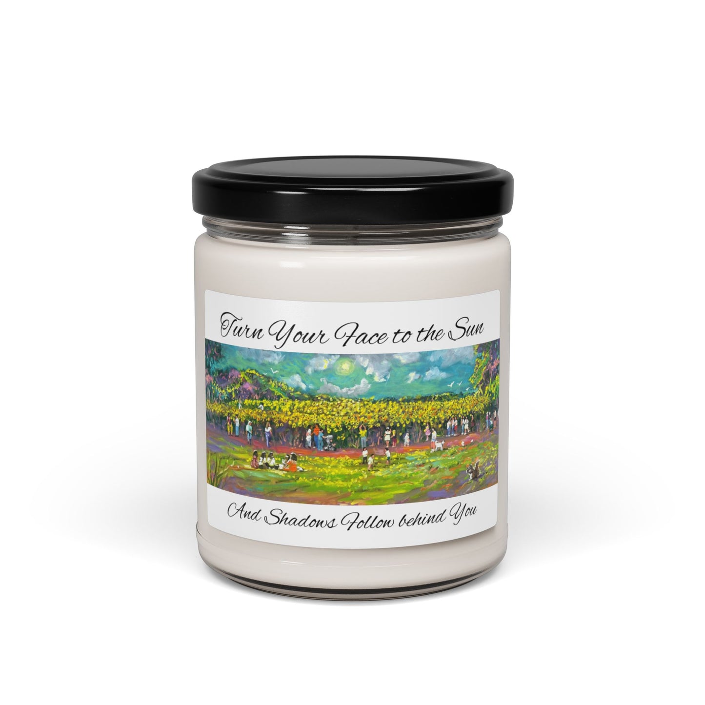 Scented Soy Candle, 9oz Colby Farm Sunflowers