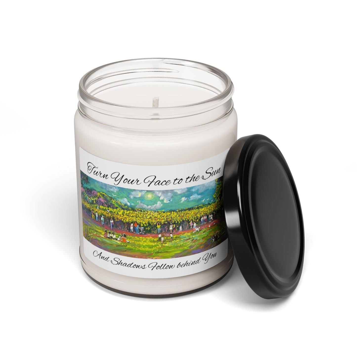 Scented Soy Candle, 9oz Colby Farm Sunflowers