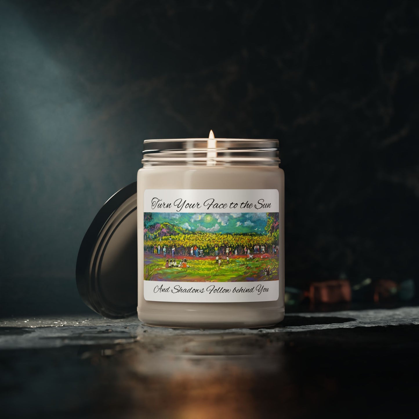 Scented Soy Candle, 9oz Colby Farm Sunflowers