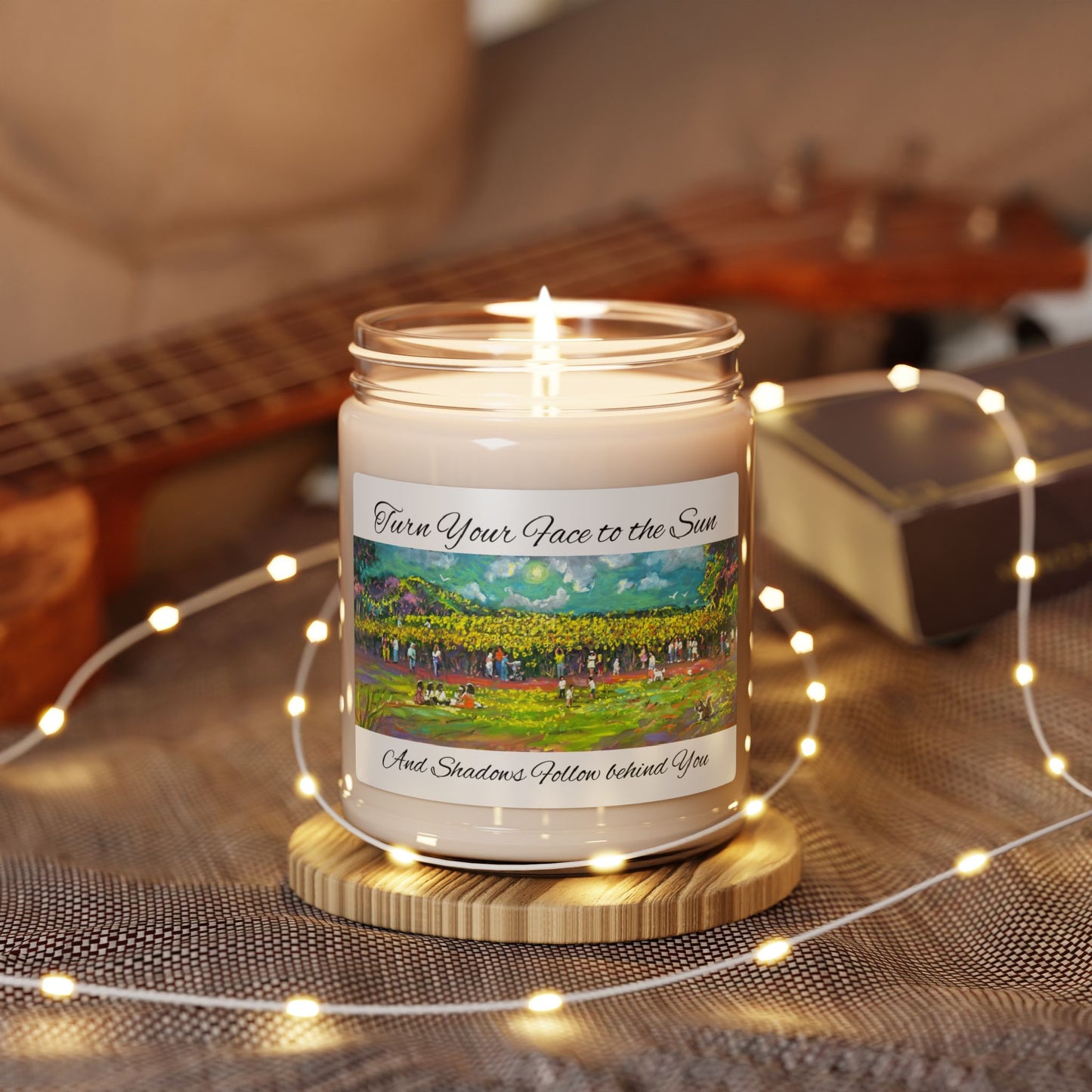 Scented Soy Candle, 9oz Colby Farm Sunflowers