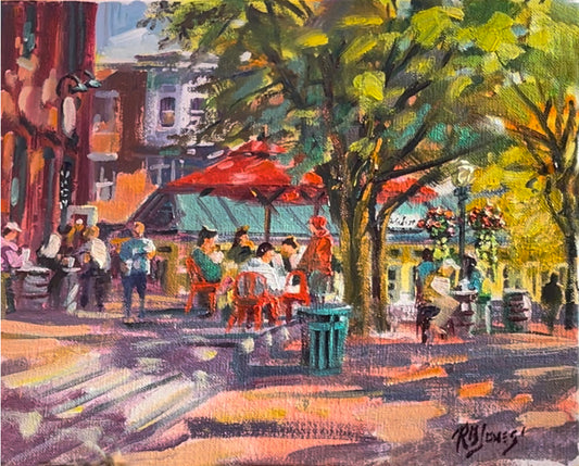 "Bake House Market Sq Amesbury"   Giclee Print