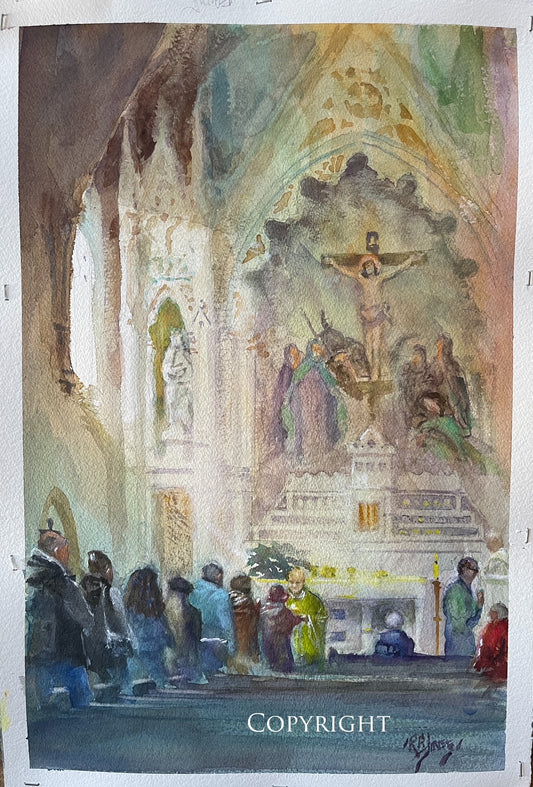 Immaculate Conception Church Giclee Print
