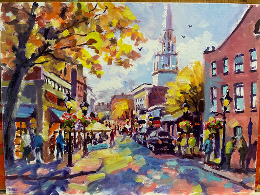 Three Afternoons Painting Newburyport in Autumn