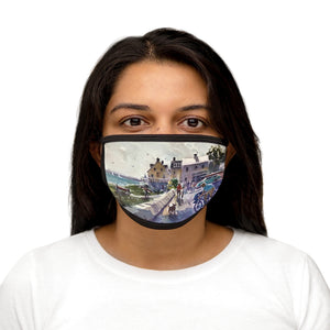 'Joppa Park' Mixed-Fabric Face Mask