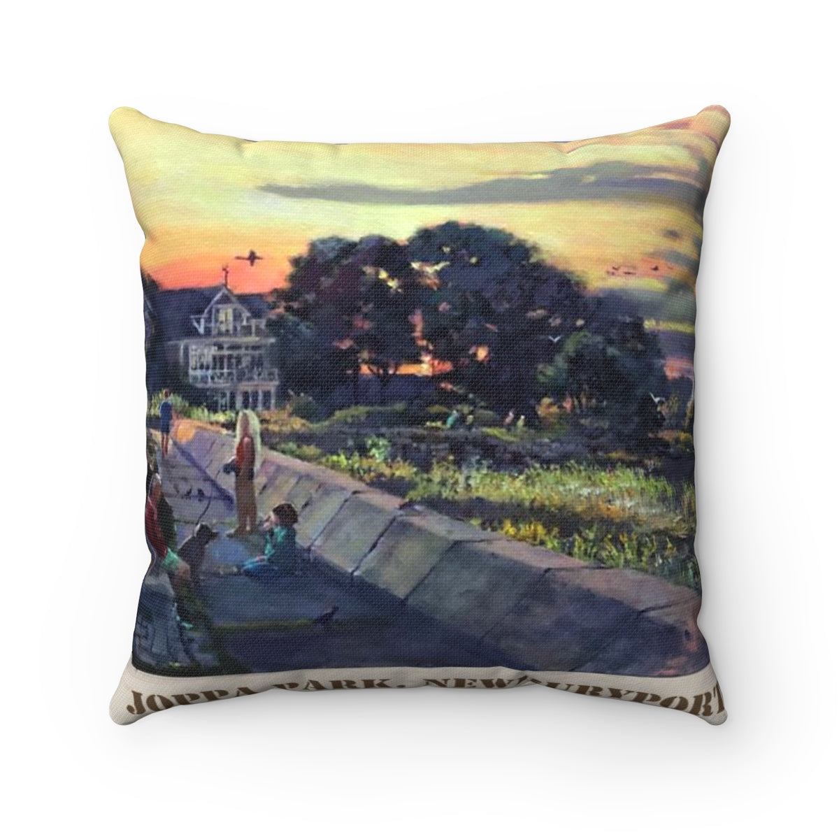 Joppa Park Newburyport Pillow