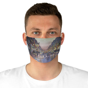 Fabric Face Mask showing State St