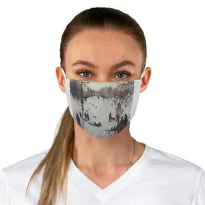 Fabric Face Mask showing March’s Hill