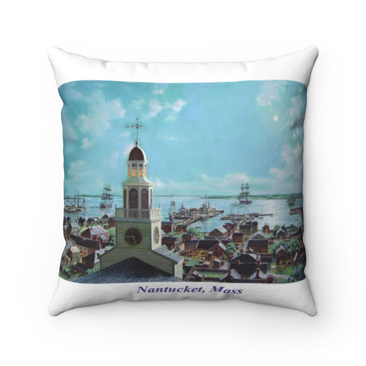 So Tower, Nantucket Pillow by Richard Burke Jones