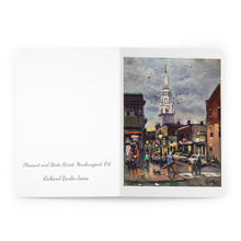Greeting Cards (5 Pack) Showing the art work of Richard Burke Jones