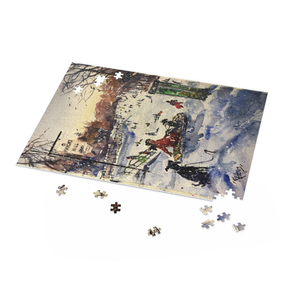 Puzzle (120, 252, 500-Piece) March's Hill, Newburyport by Richard Burke Jones