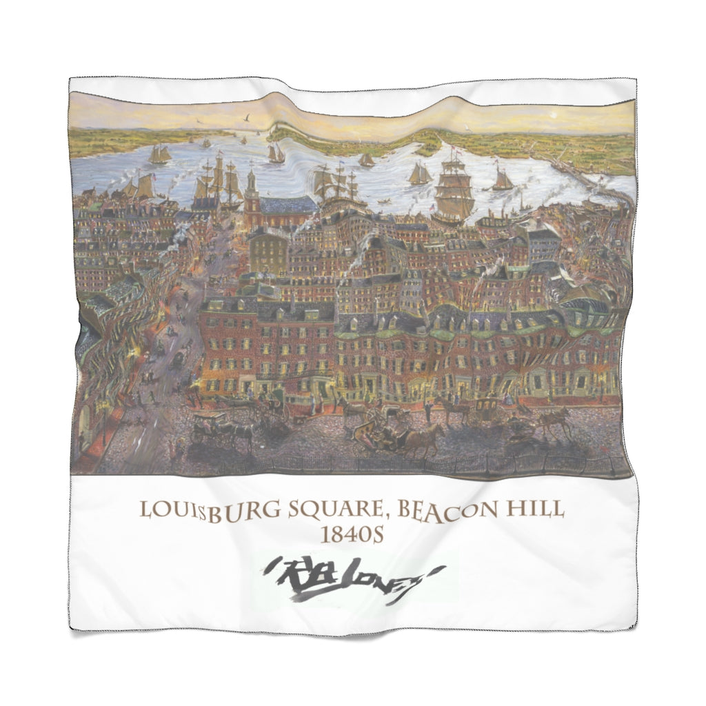 Beacon Hill Louisburg Square Poly Scarf
