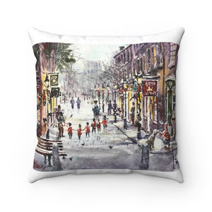 Train Back To School, Inn St, Newburyport Pillow Case