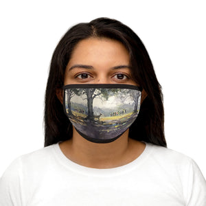'XC in the Morning!' Mixed-Fabric Face Mask