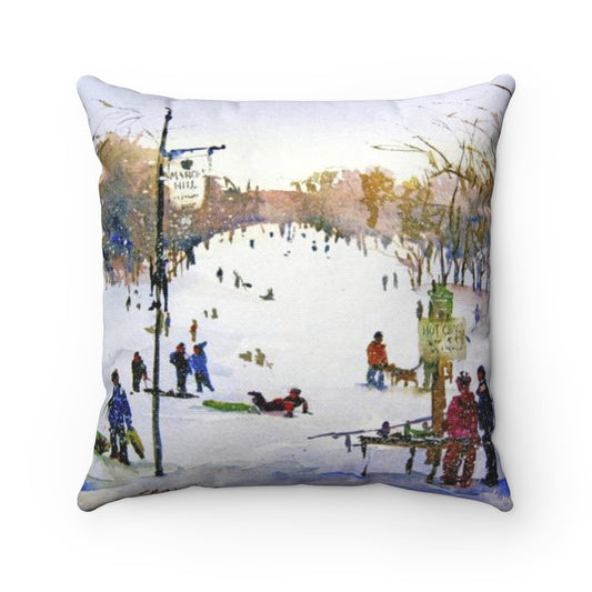 March's Hill Winter Fun, Newburyport, Pillow Case Express Delivery