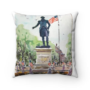 'George' on the Mall,  Newburyport, MA Pillow Case - Express Delivery