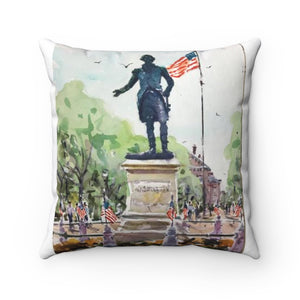 'George' on the Mall,  Newburyport, MA Pillow Case - Express Delivery