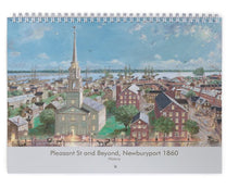New! A 2022 Calendar with 13 Color Images of the Historical Paintings by Richard Burke Jones