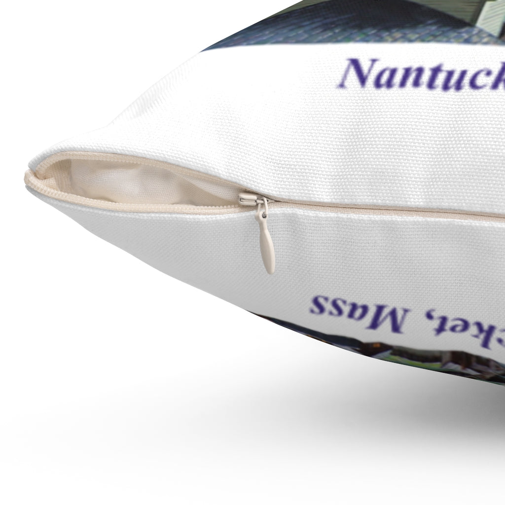 So Tower, Nantucket Pillow by Richard Burke Jones