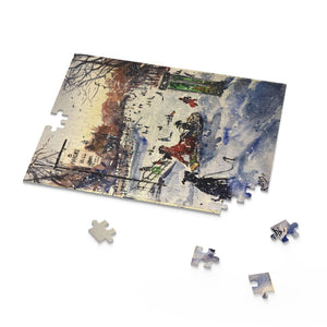 Puzzle (120, 252, 500-Piece) March's Hill, Newburyport by Richard Burke Jones