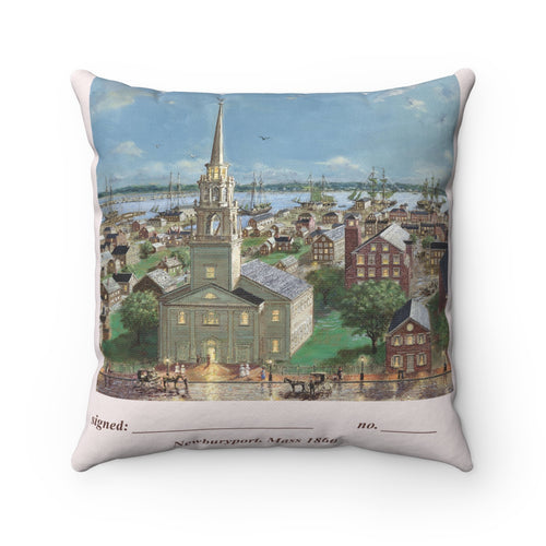 Pleasant St Pillow Case Signed & No. by Richard Burke Jones