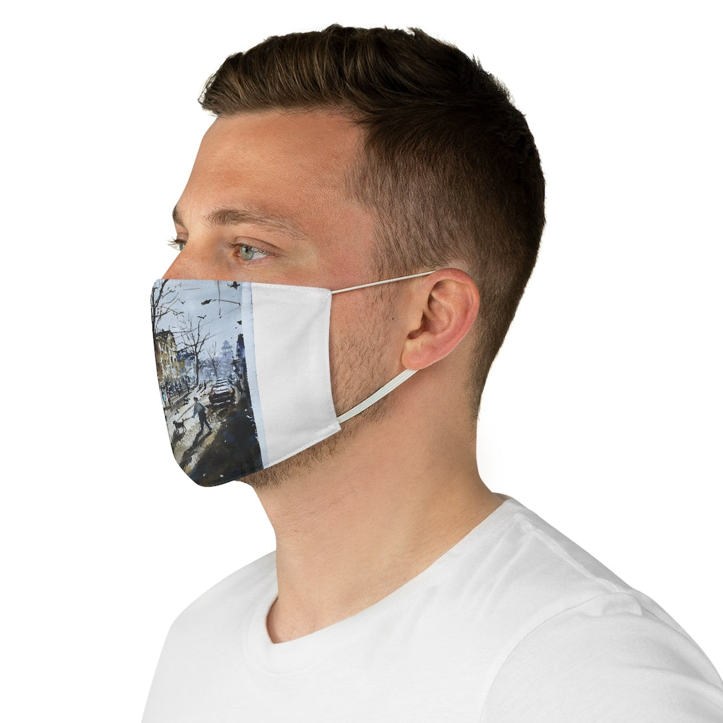 Fabric Face Mask showing "The Grog"