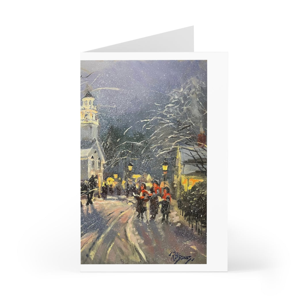 Greeting Cards (7 pcs) showing the painting 